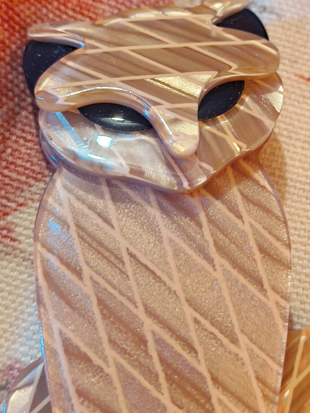 "Sacha" Cat Brooch, Like New - Picture 5 of 5
